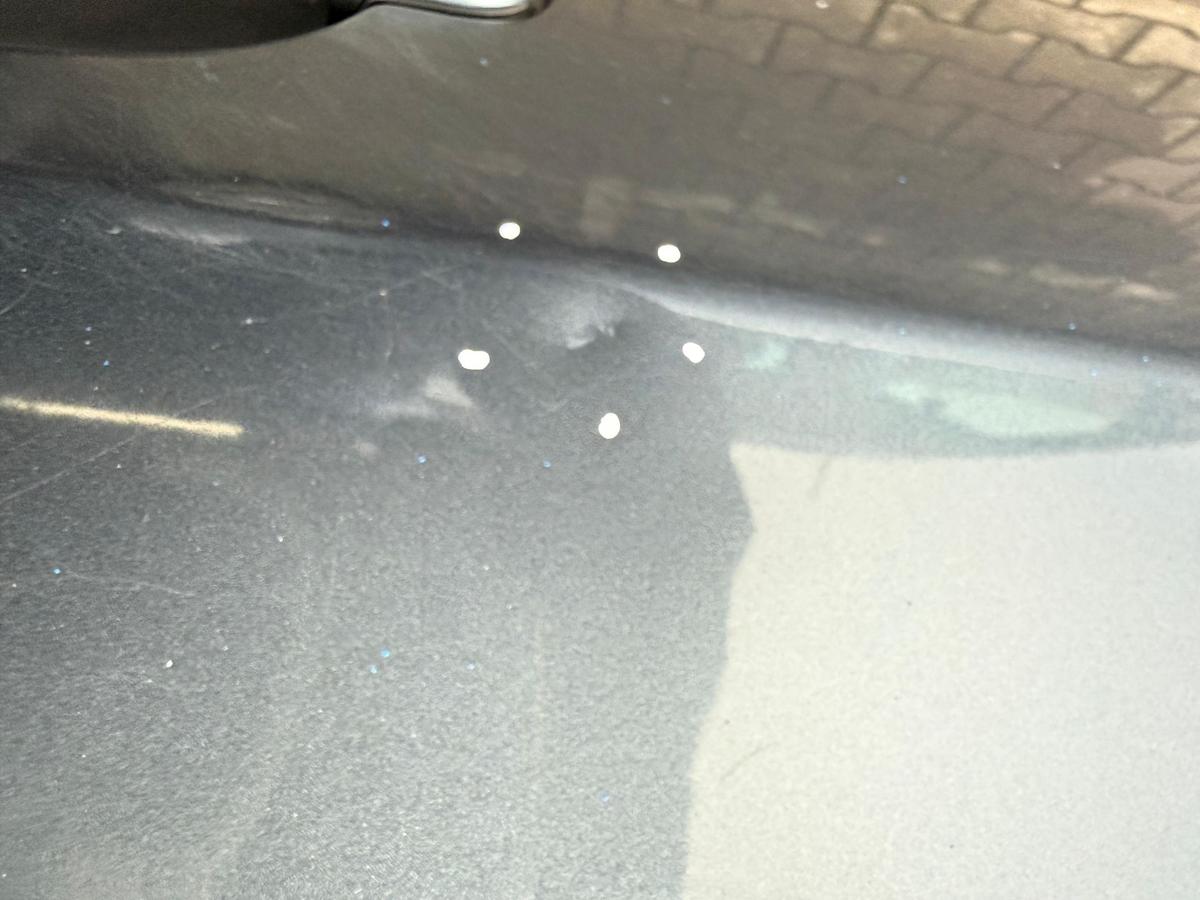 Skoda Fabia 2 5J original T&uuml;r hinten links Flie&szlig;heck LF8J Anthrazitgrau Rohbau BJ09